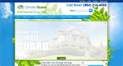 Desktop Screenshot of climateguardllc.com